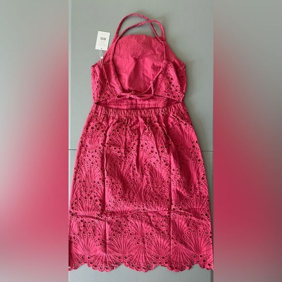 NWT Andie The Roatan Midi Dress - Eyelet - Rosette Size M - Picture 4 of 11